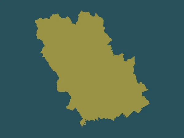 Prahova County Romania Solid Color Shape — Photo