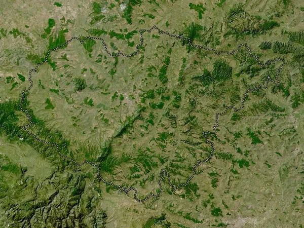 Salaj County Romania Low Resolution Satellite Map — Stockfoto