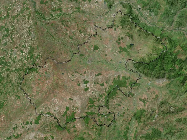Satu Mare County Romania High Resolution Satellite Map — Stock Photo, Image