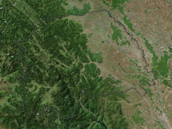 Suceava County Romania High Resolution Satellite Map — ストック写真