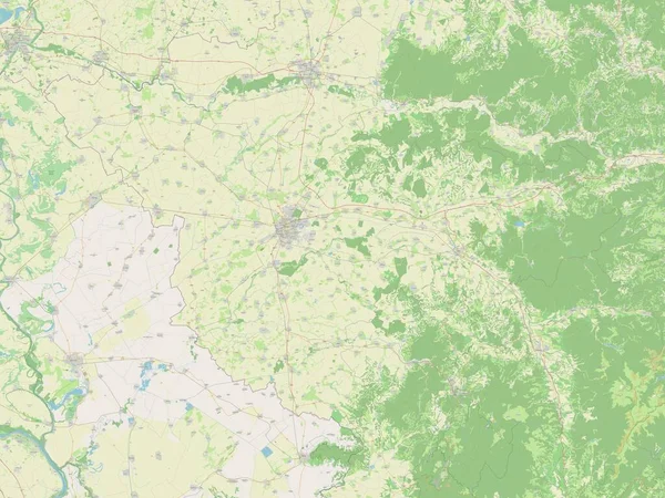 Timis County Romania Open Street Map — Φωτογραφία Αρχείου