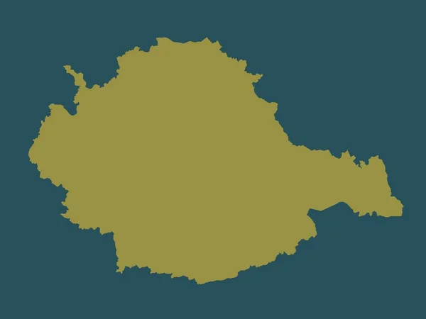 Podravska Statistical Region Slovenia Solid Color Shape — Stockfoto