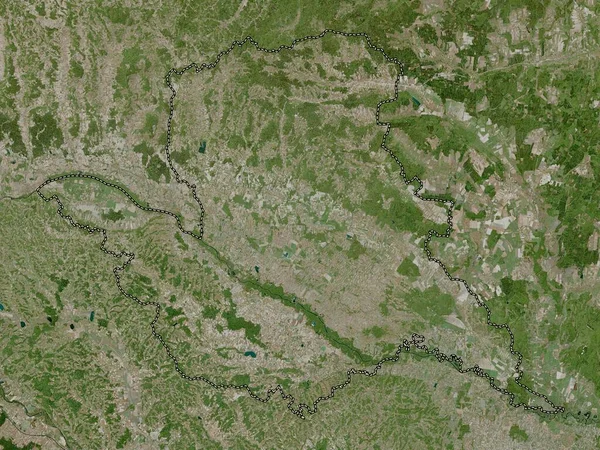 ポムルスカ スロベニアの統計地域 高解像度衛星地図 — ストック写真