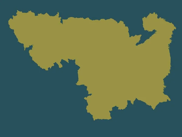 Spodnjeposavska Statistical Region Slovenia Solid Color Shape — Stock Photo, Image