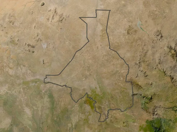 Άνω Νείλος Πολιτεία Του Νότιου Σουδάν Χάρτης Δορυφόρου Χαμηλής Ανάλυσης — Φωτογραφία Αρχείου