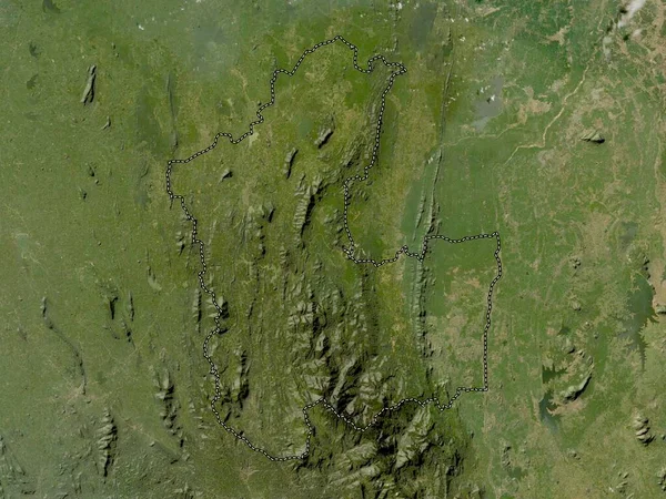 Matale District Sri Lanka Low Resolution Satellite Map — Stok fotoğraf