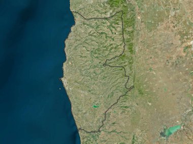 Tartus, province of Syria. High resolution satellite map