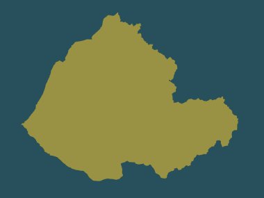 Miaoli, county of Taiwan. Solid color shape