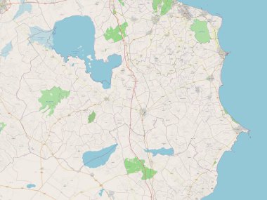 Mahdia, governorate of Tunisia. Open Street Map