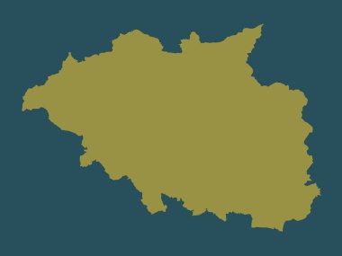 Cankiri, province of Turkiye. Solid color shape