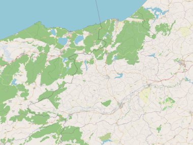 Jendouba, governorate of Tunisia. Open Street Map