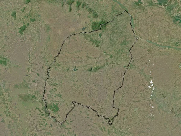 Amnat Charoen Province Thailand High Resolution Satellite Map — Zdjęcie stockowe