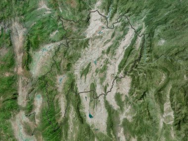 Chiang Rai, province of Thailand. High resolution satellite map