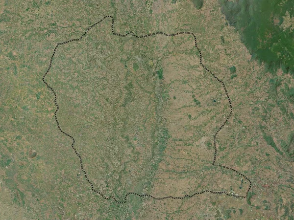 Phichit Provinsen Thailand Högupplöst Satellitkarta — Stockfoto