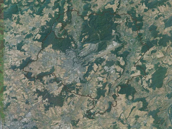 卢森堡州 卢森堡州 高分辨率卫星地图 — 图库照片