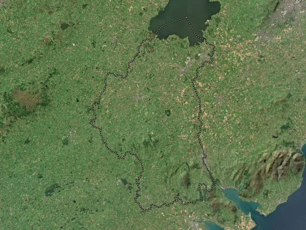 Armagh Kuzey Rlanda Bölgesi Yüksek Çözünürlüklü Uydu Haritası — Stok fotoğraf