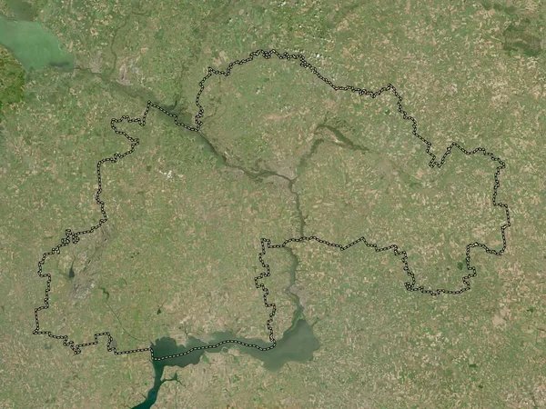 Dnipropetrovs Regionen Ukraina Lågupplöst Satellitkarta — Stockfoto