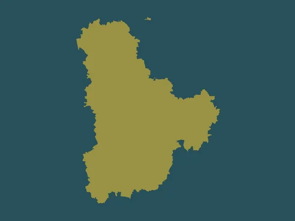 乌克兰地区 固体颜色形状 — 图库照片