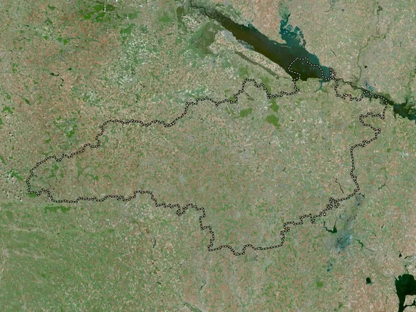 stock image Kirovohrad, region of Ukraine. High resolution satellite map