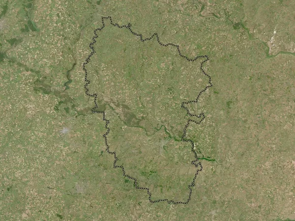 Luhans Regionen Ukraina Lågupplöst Satellitkarta — Stockfoto
