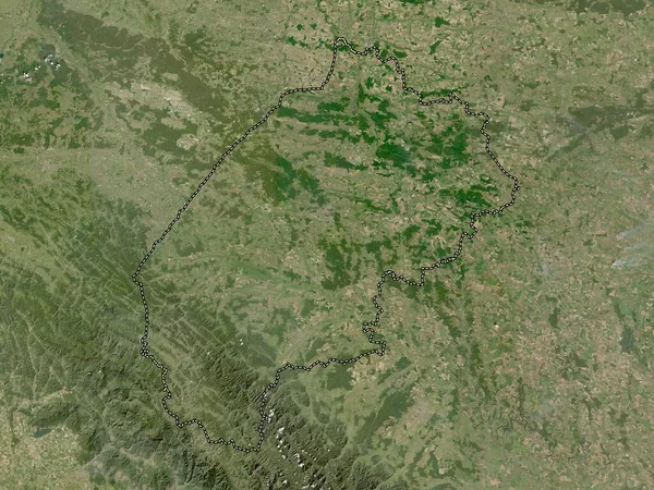 Viv Região Ucrânia Mapa Satélite Baixa Resolução — Fotografia de Stock