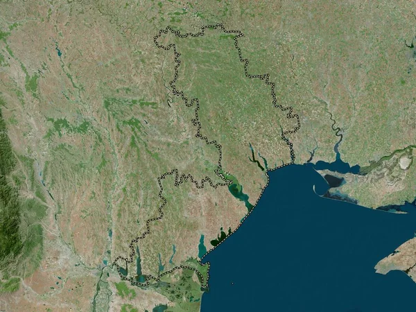 Odessa Region Ukrainy Mapa Google Wysokiej Rozdzielczości — Zdjęcie stockowe