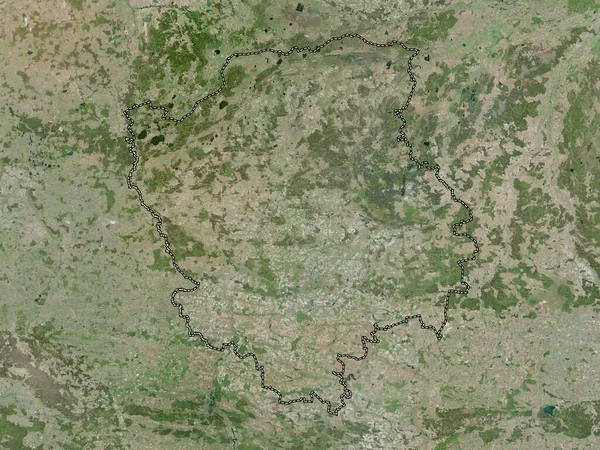 Volyn Regionen Ukraina Högupplöst Satellitkarta — Stockfoto