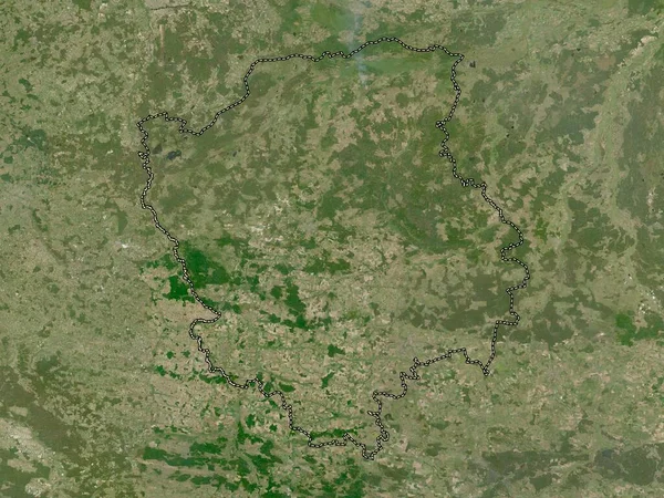 Volyn Región Ucrania Mapa Satelital Baja Resolución — Foto de Stock