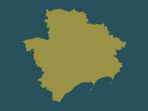 ザポリシズヤ ウクライナの地域 単色形状 — ストック写真