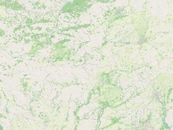 Суми Регіон України Відкрита Карта Вулиць — стокове фото