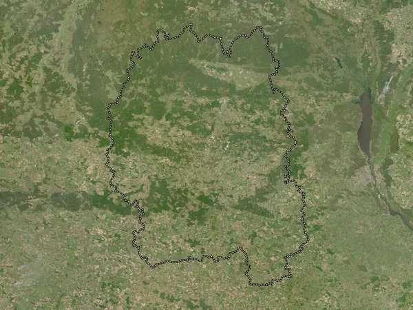 Zhytomyr Região Ucrânia Mapa Satélite Baixa Resolução — Fotografia de Stock