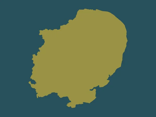 イギリスの東 イギリスの地域 単色形状 — ストック写真