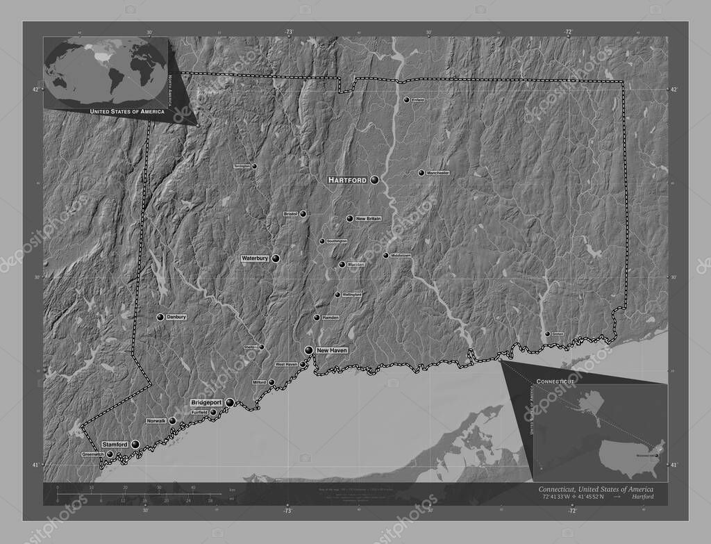 Connecticut estado de los Estados - Depositphotos 650967180 Stock Photo Connecticut State United States America 