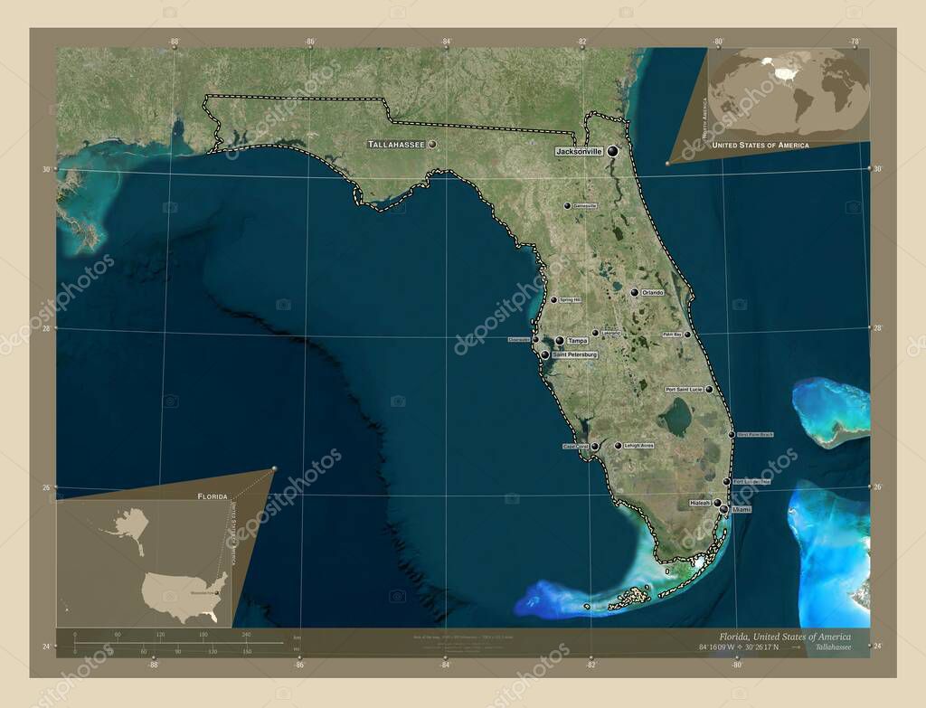 Florida estado de los Estados - Depositphotos 650974390 Stock Photo Florida State United States America 