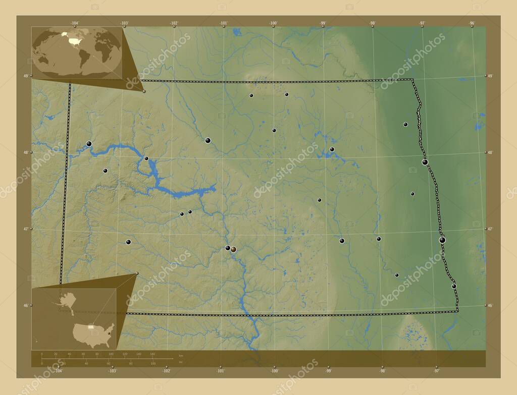 Dakota del Norte estado de los - Depositphotos 650997222 Stock Photo North Dakota State United States 