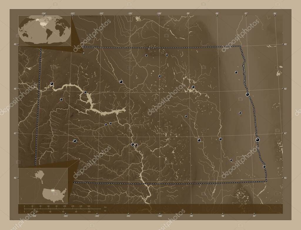 Dakota del Norte estado de los - Depositphotos 650997386 Stock Photo North Dakota State United States 