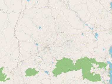ak Lak, Vietnam vilayeti. Açık Sokak Haritası