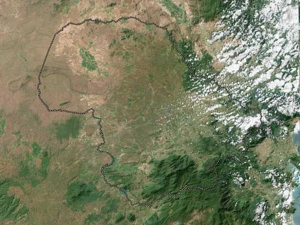 Lak Lak Provinsen Vietnam Lågupplöst Satellitkarta — Stockfoto
