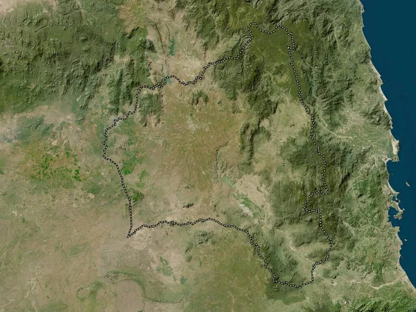 Джиа Лай Провинция Вьетнам Карта Низкого Разрешения — стоковое фото