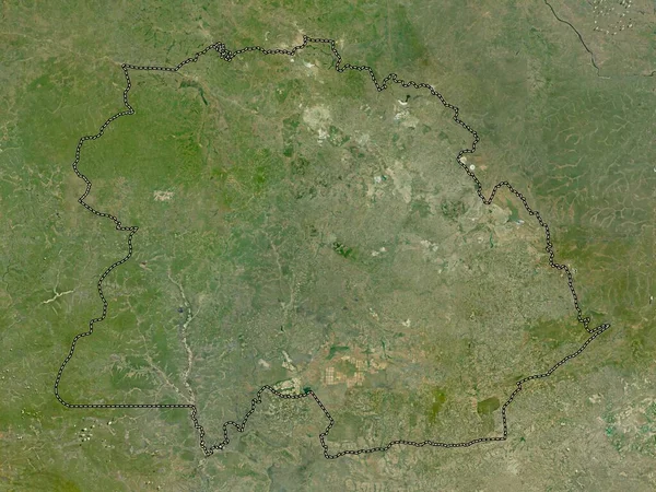 Copperbelt Provinsen Zambia Högupplöst Satellitkarta — Stockfoto