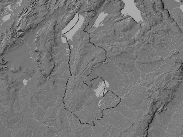 Λουαπούλα Επαρχία Της Ζάμπια Υψόμετρο Bilevel Λίμνες Και Ποτάμια — Φωτογραφία Αρχείου