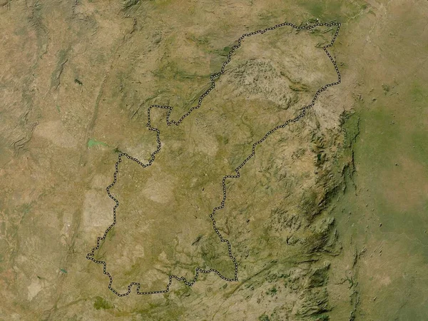 Mashonaland East Província Zimbabué Mapa Satélite Baixa Resolução — Fotografia de Stock