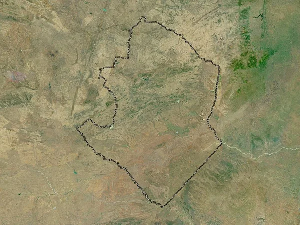 Masvingo Oblast Zimbabwe Satelitní Mapa Vysokým Rozlišením — Stock fotografie