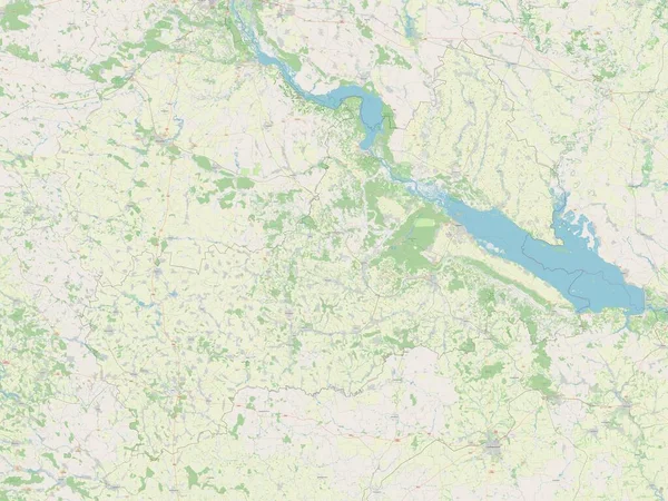 Tscherkassja Region Der Ukraine Open Street Map — Stockfoto