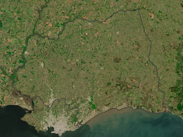 Canelones Från Uruguay Lågupplöst Satellitkarta — Stockfoto