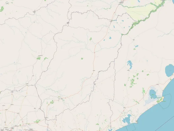 Lavalleja Departement Uruguay Open Street Map — Stockfoto