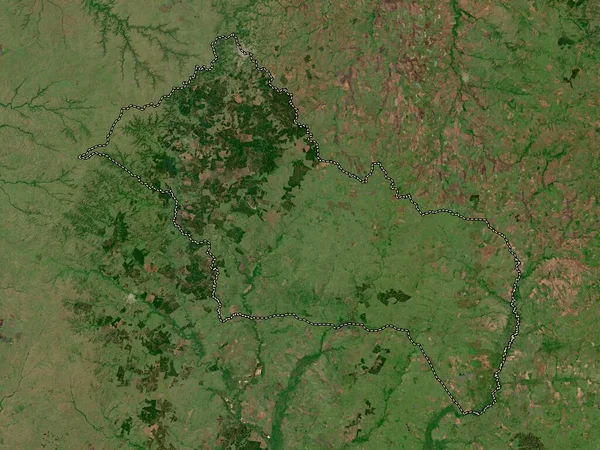 Rivera Oddělení Uruguaye Satelitní Mapa Nízkým Rozlišením — Stock fotografie