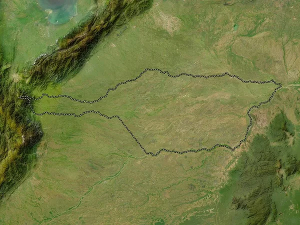 Apure State Venezuela Low Resolution Satellite Map — Stock Photo, Image