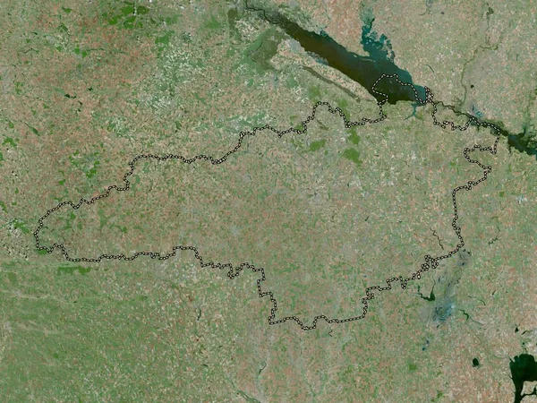 Kirovohrad Regionen Ukraina Högupplöst Satellitkarta — Stockfoto