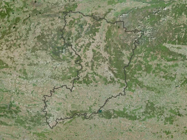 Rivne Region Ukraine High Resolution Satellite Map — Stock Photo, Image